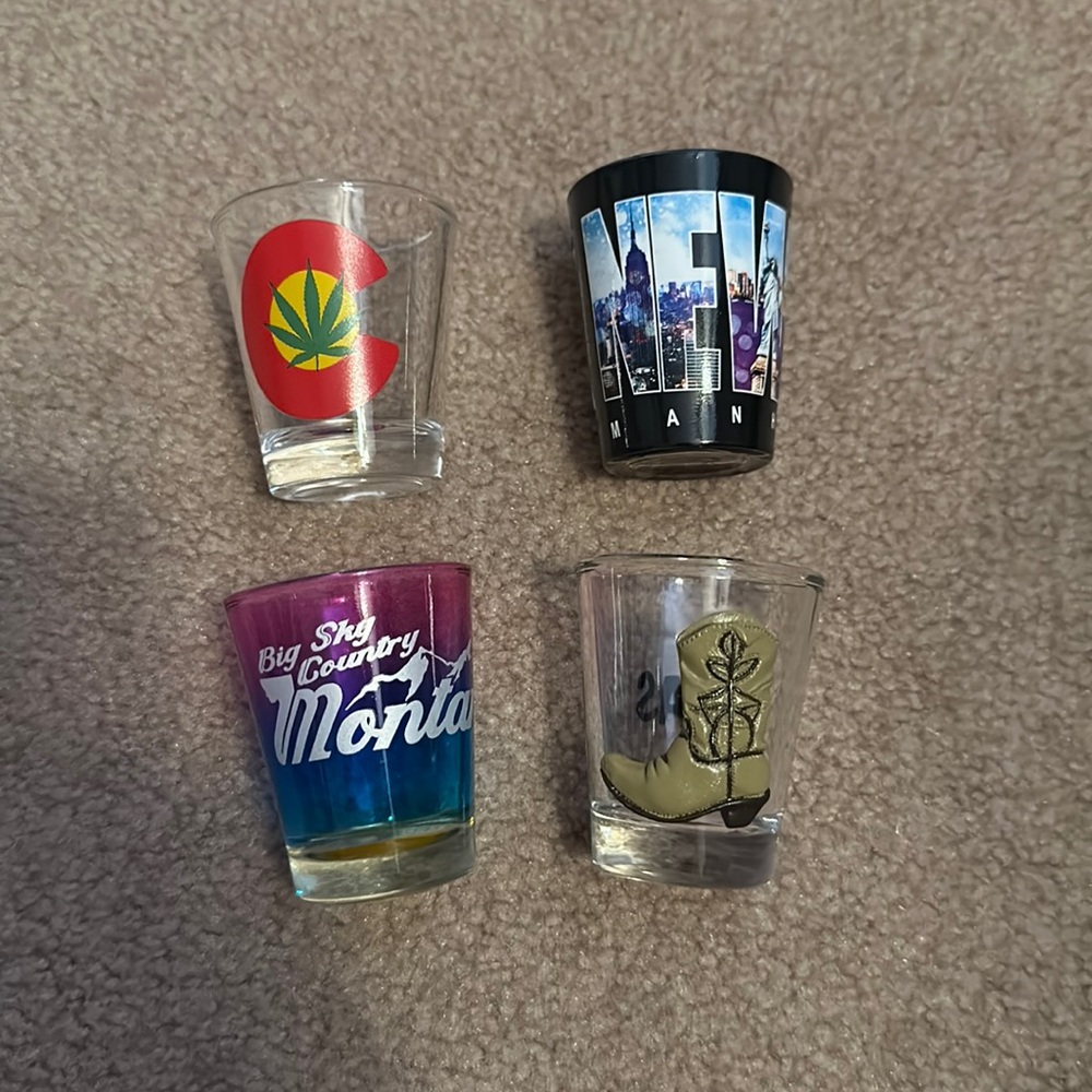 Shot glasses